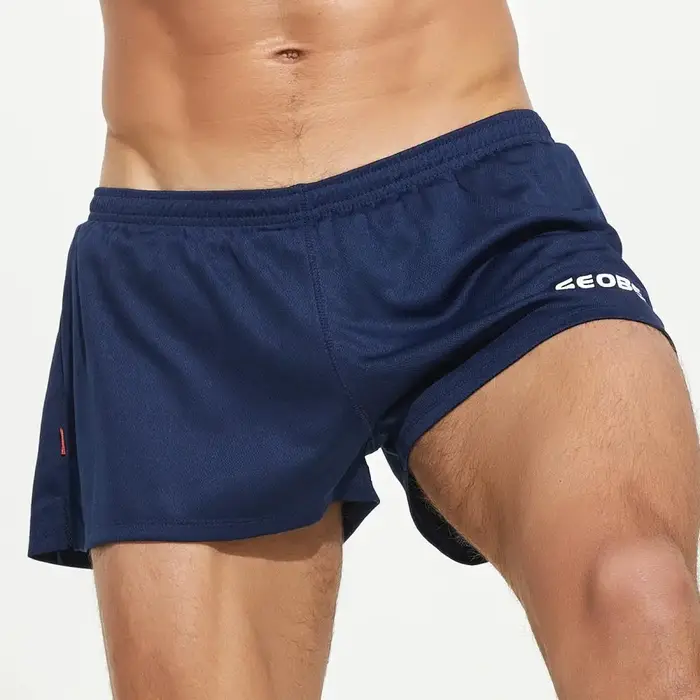 SEOBEAN – short d'été ample à séchage rapide pour hommes, respirant, pour gymnastique, Fitness, entr