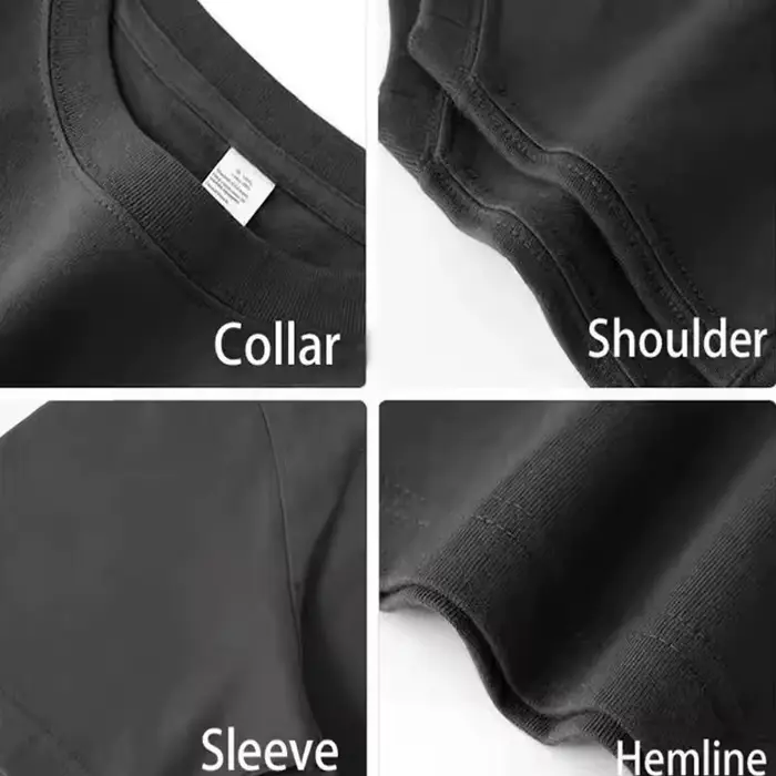 T-shirts à imprimé chien Husky mignon pour hommes