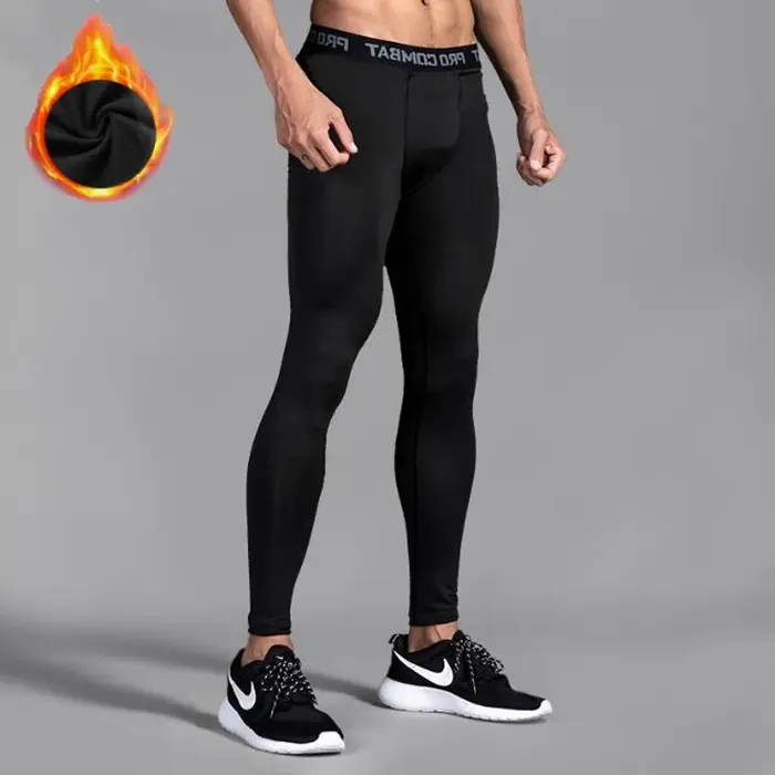 Nouveaux hommes Pro basket-ball Football course sport Fitness entraînement Leggings haute Stretch fo