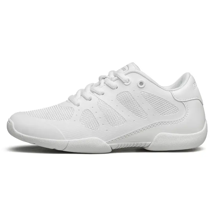 BAXIN16-Girls Cheer Shoes, White Cheerleading Dance Shoes, Kids 202 letic Training, Tennis Shoes, Yo