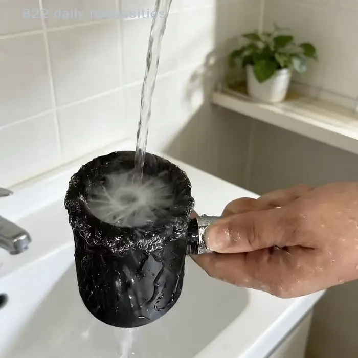 Pommeau de douche pour homme 1 pièce, massant chauffant amélioré, fixation universelle pour salle de bain, haute pression, économie d'eau, expérience spa à domicile