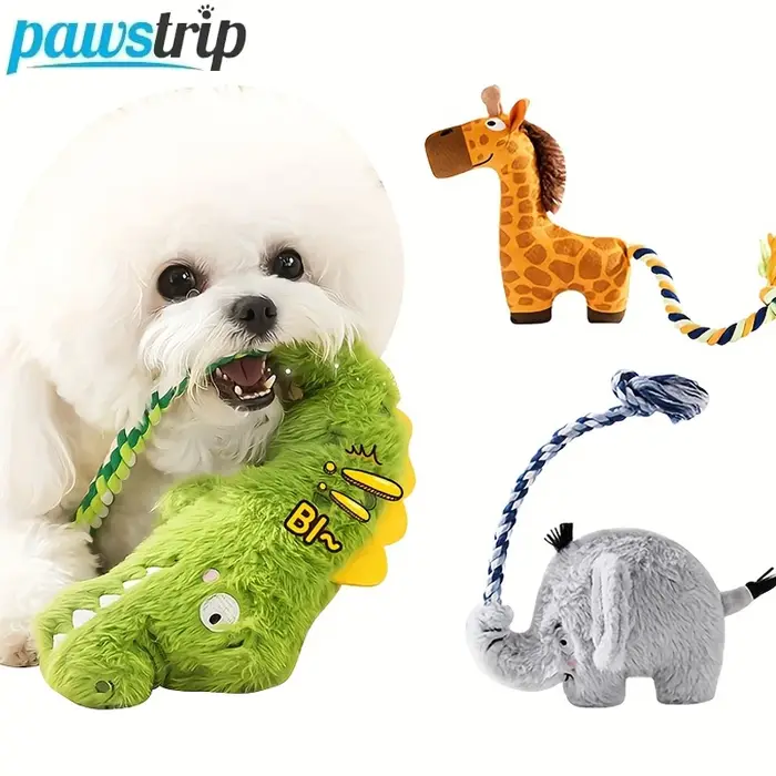 Jouet en peluche pour chien