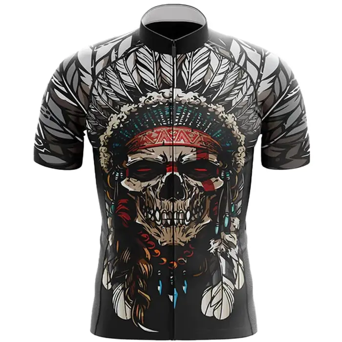 Vêtements vtt pour hommes, vélo, crâne, cyclisme, Costume d'été 2026, veste, chemisier, maillot d'éq