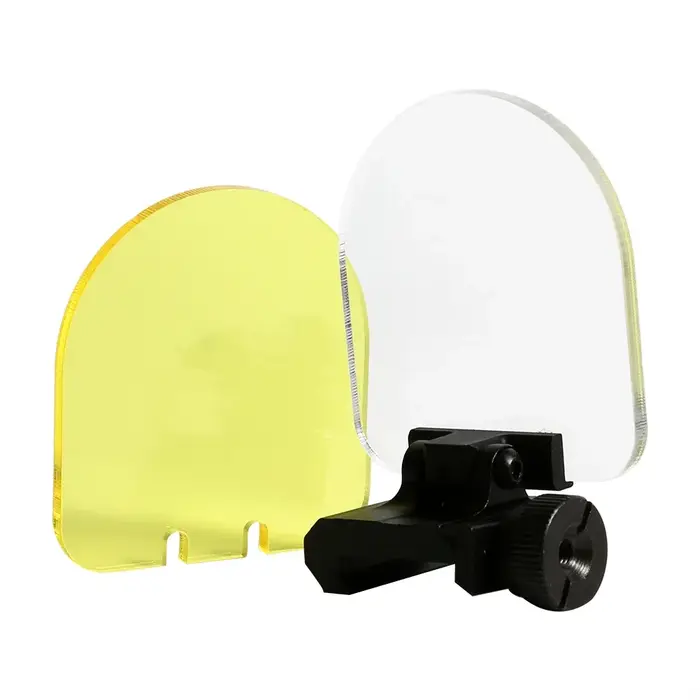 Protecteur de lentille pliable pour viseur airsoft tactique - Cache objectif points rouges/verts accessoire chasse