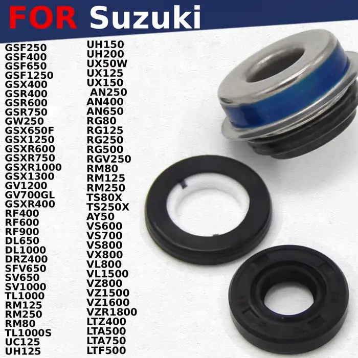 Moto Pompe À Eau Joint D'étanchéité Pour Suzuki Burgman UH125 UH150 UH200 250 400 650 AN250 AN400 AN