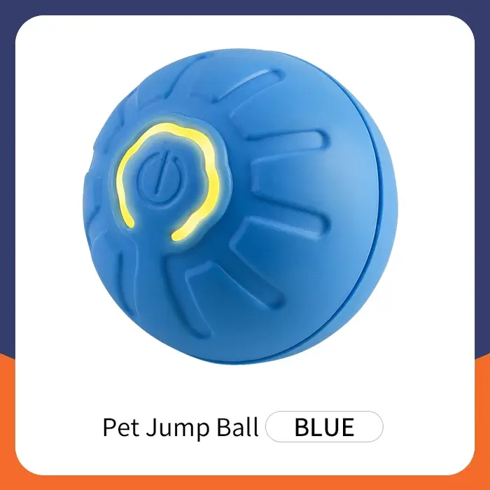 Balle de jouet pour chien en mouvement automatique, USB intelligente, jouet à mâcher interactif rota