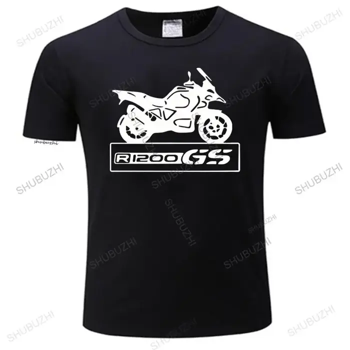 Allemand Motorrad R1200Gs aventure moto T-Shirt R 1200 Gs hommes vêtements de créateur col rond Style Hip-Hop hauts t-shirts chemise