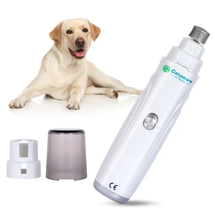 Broyeur à ongles électrique aste par USB pour animaux de compagnie