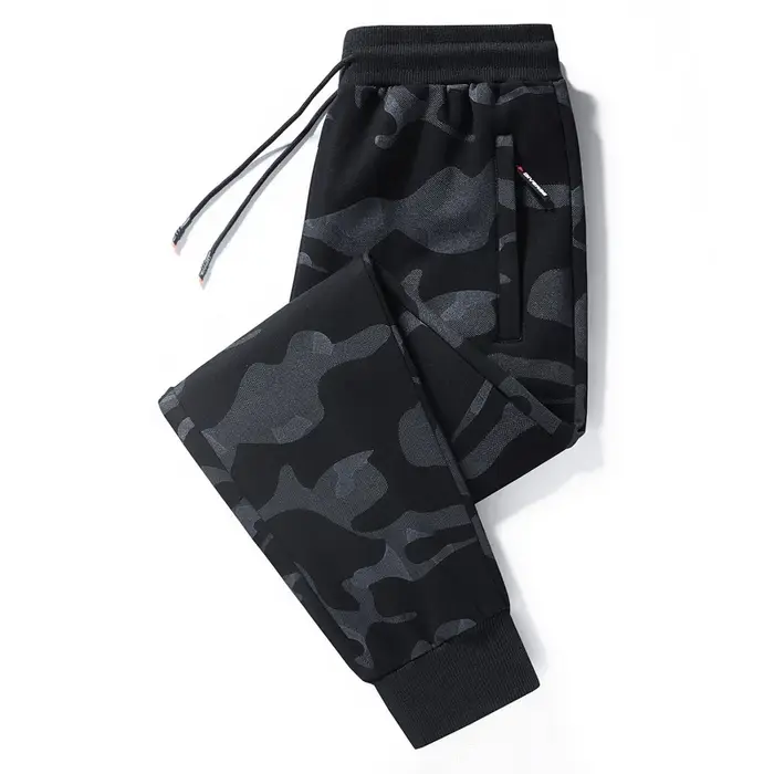 Pantalon jogger camouflage printemps automne taille 7XL 8XL - Confort chasse sport homme