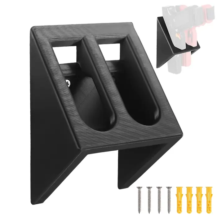 Support mural pour pistolet double