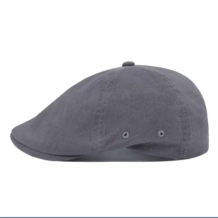 Casquette plate en coton pour homme VOBOOM, style newsboy, cabbie, Gatsby, Ivy, Irish, 6 panneaux, a