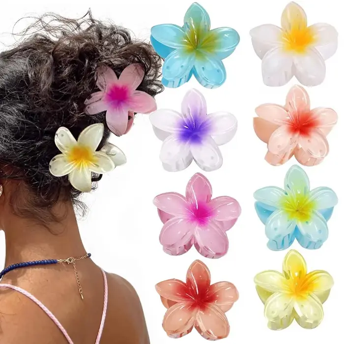 Pince à cheveux en acétate vintage pour femmes et filles, pince à cheveux papillon doux, barrettes e