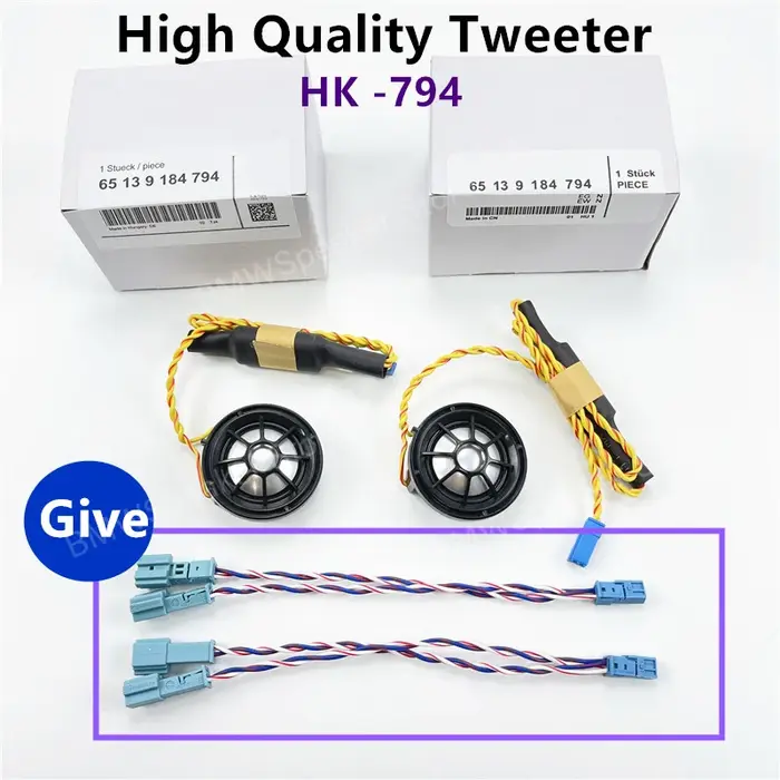 Haut-parleur tweeter avant et arrière de voiture, pour BMW série F10 F11 F30 F32 E60 E90 G30, klaxon