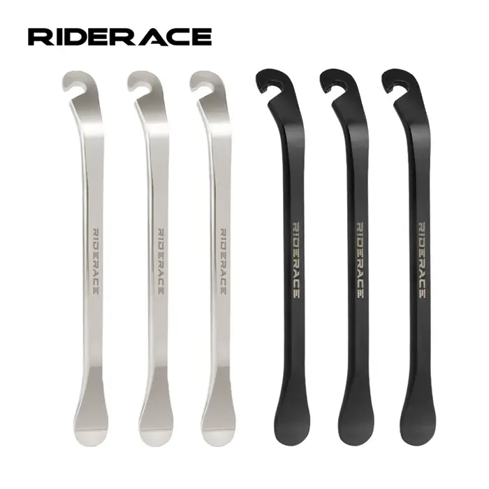 Levier de pneu de vélo en acier inoxydable, dissolvant de roue de vélo de route de montagne, outil d