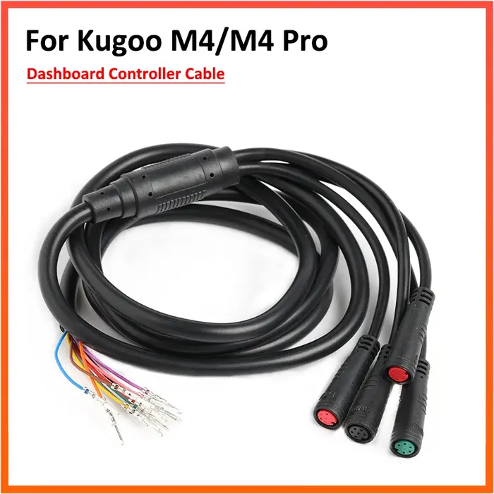 Câble de contrôleur pour Scooter électrique Kugoo M4/ M4 Pro, connecteur de tableau de bord, cordon 