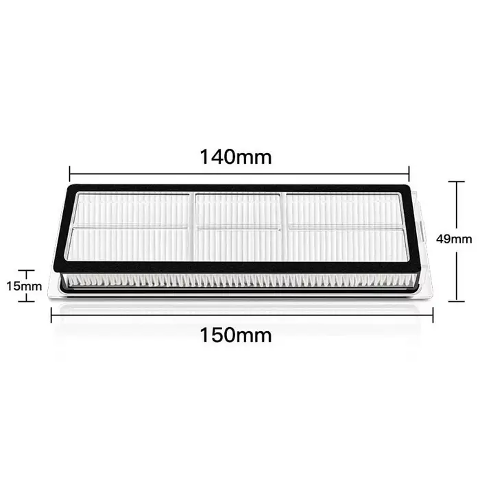 Kit de pièces de filtre HEPA pour aspirateur Robot Xiaomi Mijia 1C STYTJ01ZHM, brosse principale lat