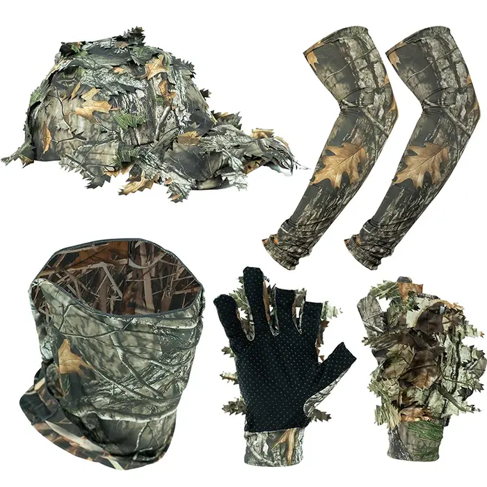 Gants de chasse camouflage arboricole tactiques pour hommes et femmes - Équipement