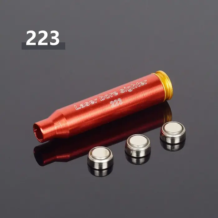 Fusil de chasse Laser à points rouges en laiton 12GA 20GA 5.45x39 7.62x39 9mm.308 22LR, collimateur 
