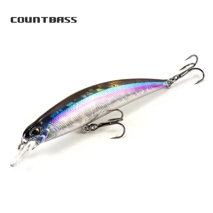 Counter bass – Leurre méné coulant, appât dur Wobblers, Crankbaits, perche, Leurre de pêche, 45mm, 6