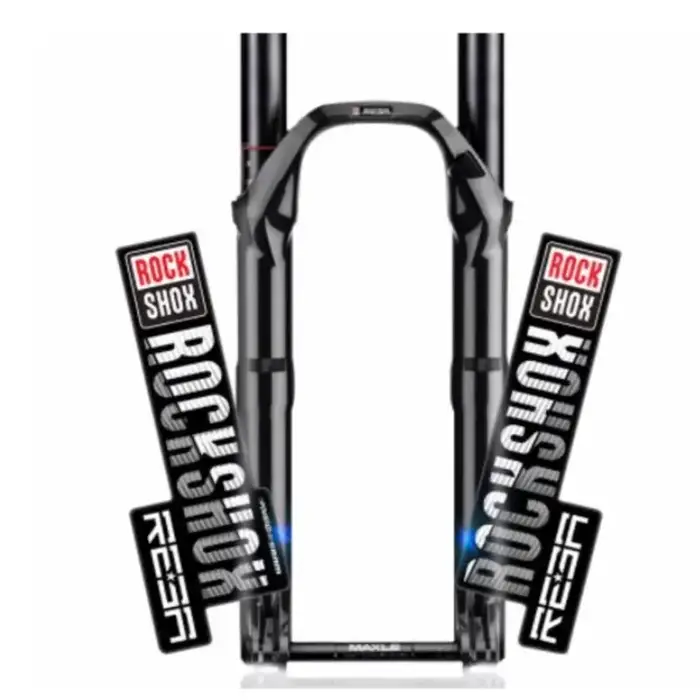 Autocollant étanche pour fourche avant de vélo de montagne, étiquette de choc, changement de couleur