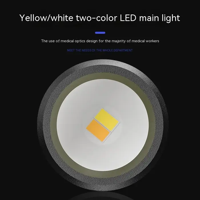 Stylo médical professionnel lumière pratique lampe de poche LED Rechargeable premiers secours médeci
