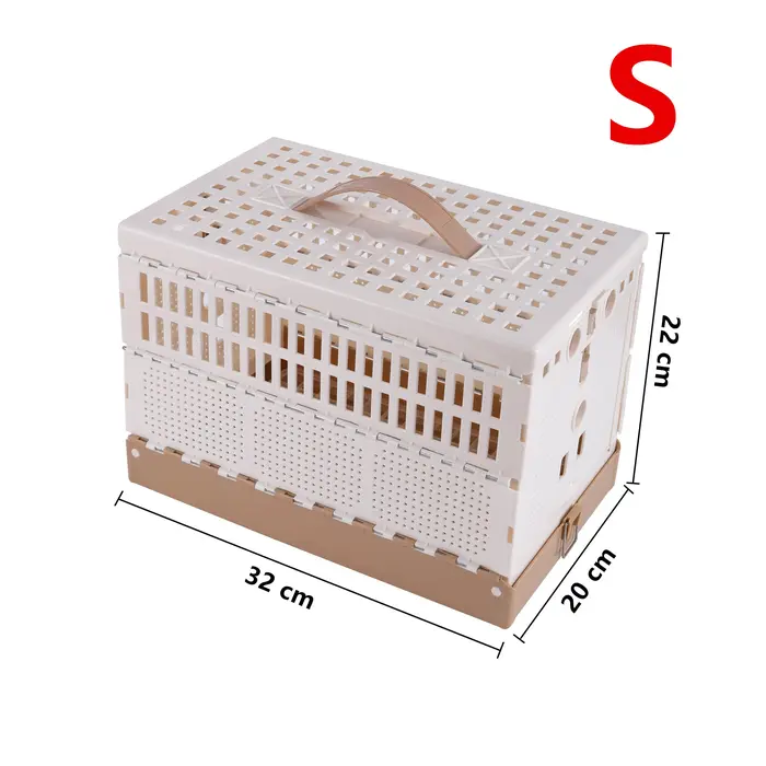 1 Pc Pigeon Cage pliante oiseau formation Portable Cage détachable Pigeon libération Cage course Pig