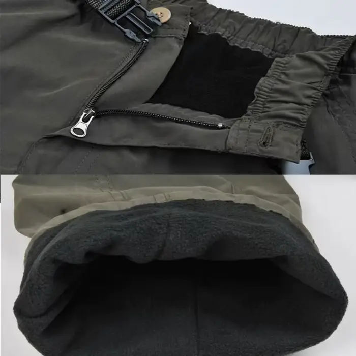 Pantalon cargo polaire hiver homme 3XL - Chaud et confortable pour chasse et randonnée hivernale
