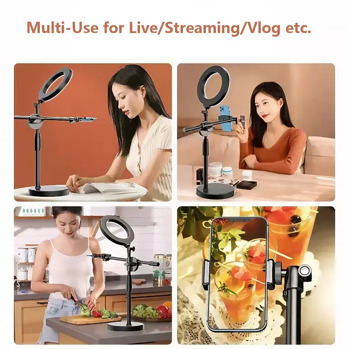 Support de Prise de Vue pour Smartphone Universel Stabile pour Vidéos de Cuisine et Projets de Bricolage Occasions Spéciales