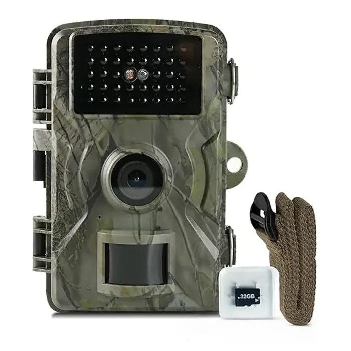 Caméra de chasse et de suivi des sentiers étanche IP66 avec vision nocturne infrarouge pour la chasse en plein air observation faune occasions spéciales