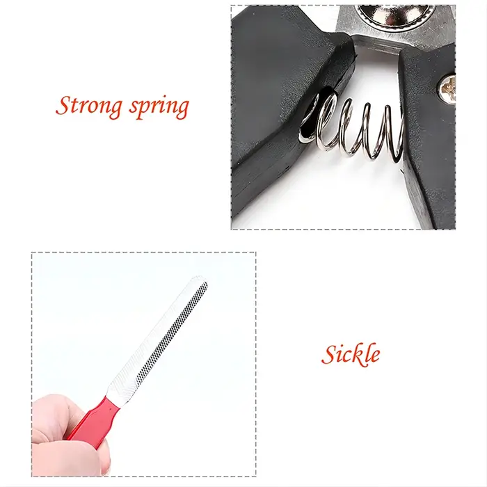 Coupe-ongles pour animaux de compagnie avec faucille grand chien