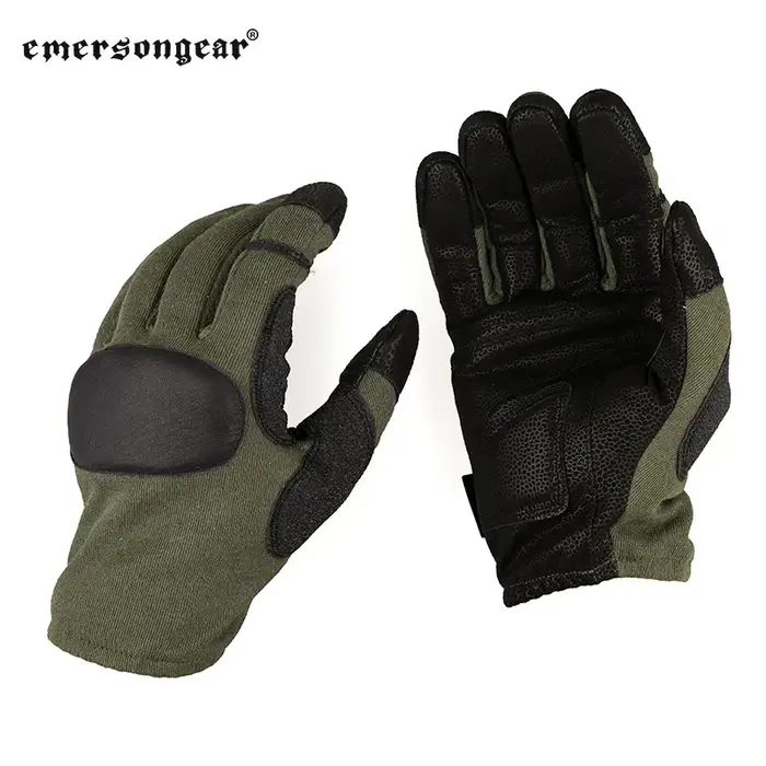 Gants tactiques Emersongear pleine main cuir - Protection main airsoft chasse vélo pêche randonnée