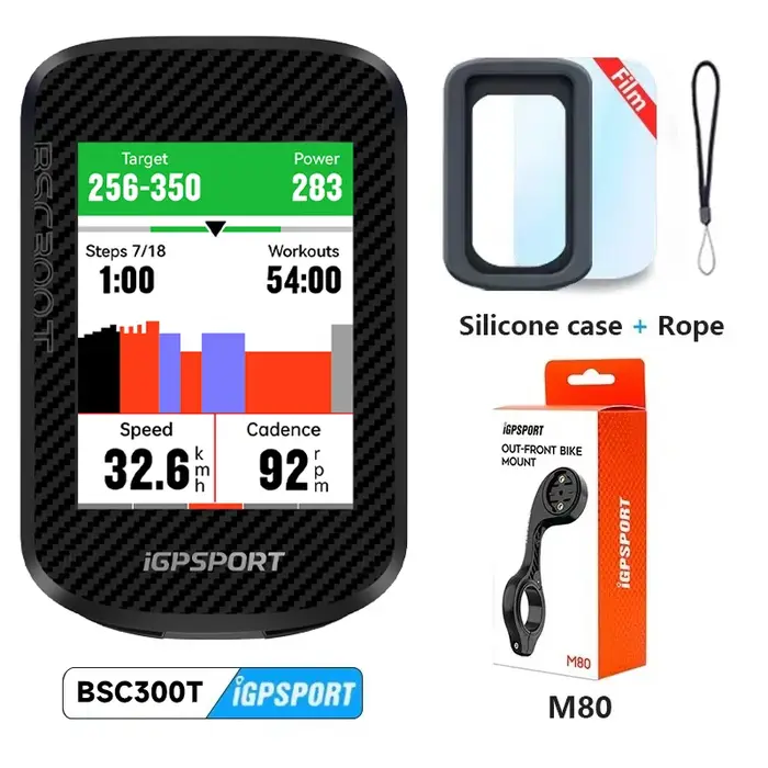 IGPSPORT Bsc300 Gps ordinateur de vélo compteur de vitesse sans fil Navigation GPS ANT capteur de Cadence IPX7