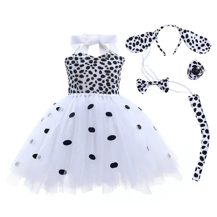 Robe de Bal Fantaisie en Coton et Polyester pour Filles Occasions Spéciales Halloween Noël Carnaval Anniversaire