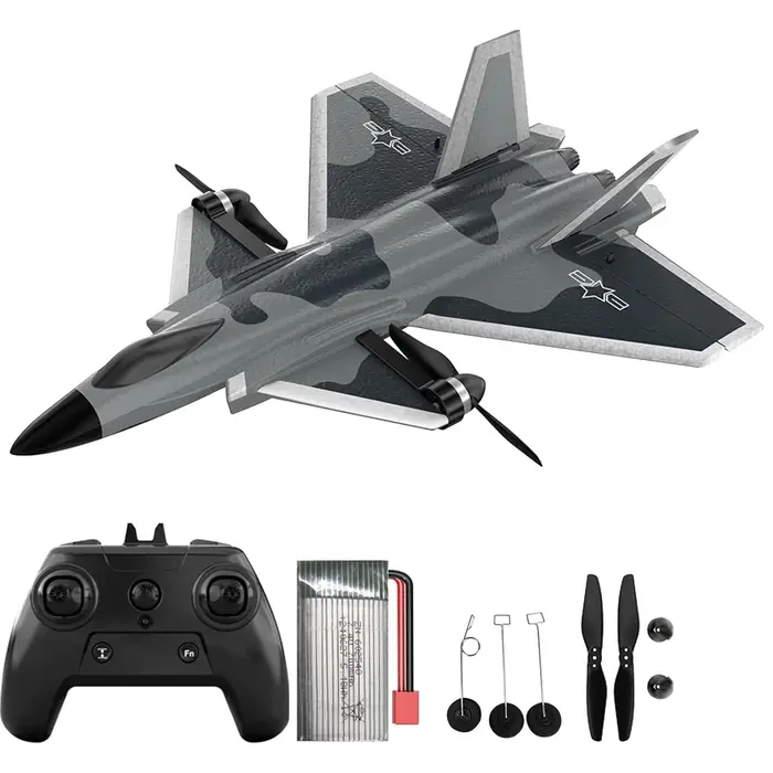 Avion J20 Fighter KF700 RC 2.4G 6CH avec Moteur Brushless
