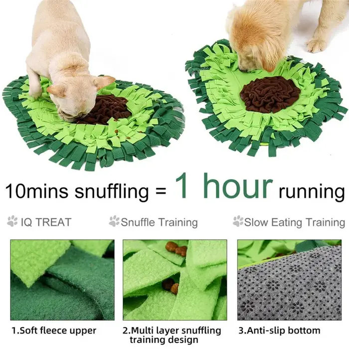 Tapis à renifler pour chien