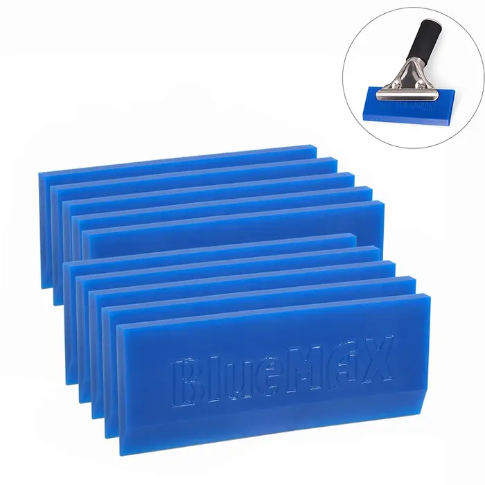 FOWinterO BLUEMAX-Raclette à lame en caoutchouc, racloir à glace de voiture, outil de livres, pelle 