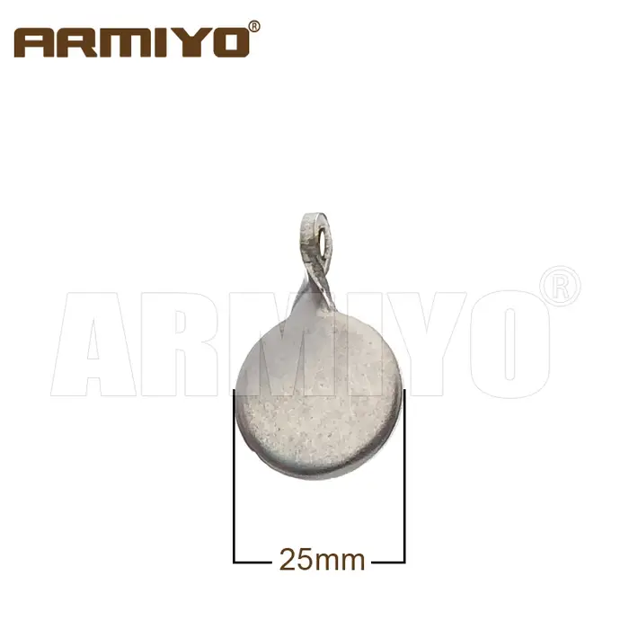Armiyo Cibles de tir en acier inoxydable de 4 cm, 3 cm, 2,5 cm pour la chasse, le tir, le paintball,