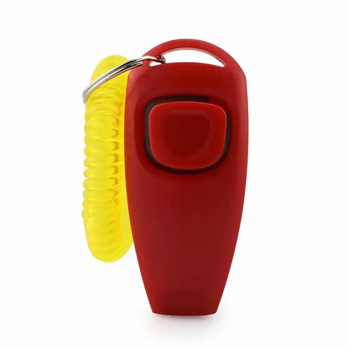 Sifflet d'entraînement pour animaux de compagnie, clicker pour chien, sifflet sonore pour chien et c