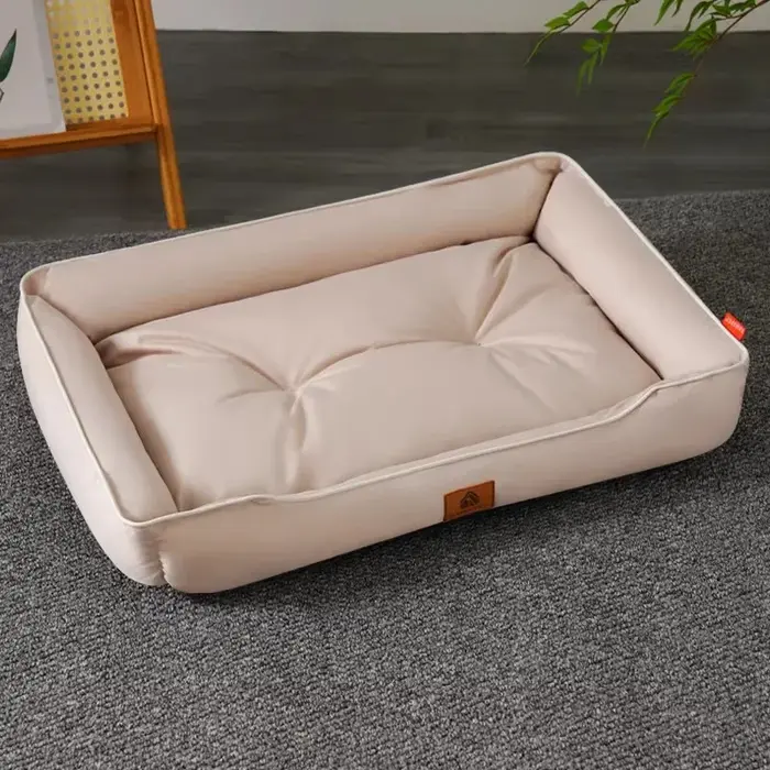 Lit pour animaux de compagnie S-XXL, housse imperméable amovible et lavable, canapé-lit pour chien, 