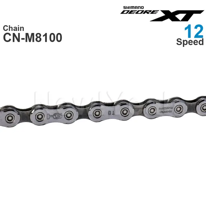 Chaînes de vélo d'origine SHIMANO DEORE XT CN-M8100 12 vitesses-HYPERGLIDE +-SIL-TEC-chaîne vtt 116/