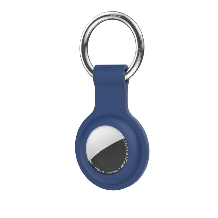 Étui itag en Silicone pour Airtags, avec porte-clés, housse de protection pour clé Airtag, collier p