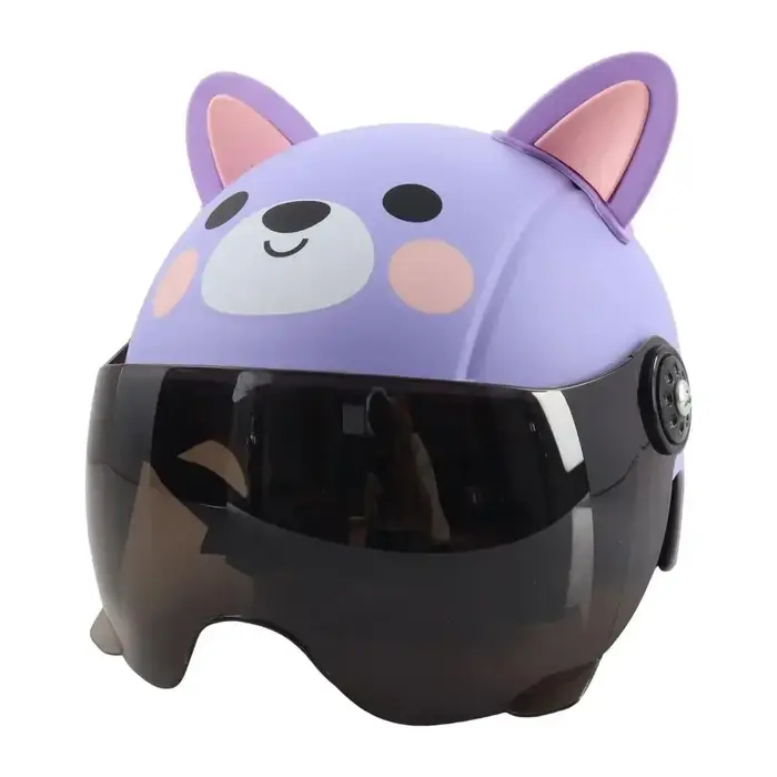 Casque de sécurité pour enfant pour skateboard et vélo, casque de conduite réglable, apparence adora