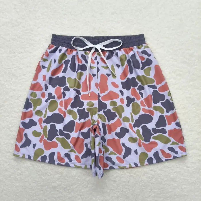 Shorts de bain camouflage pour hommes adultes, style boutique, pour la chasse aux canards et aux cer