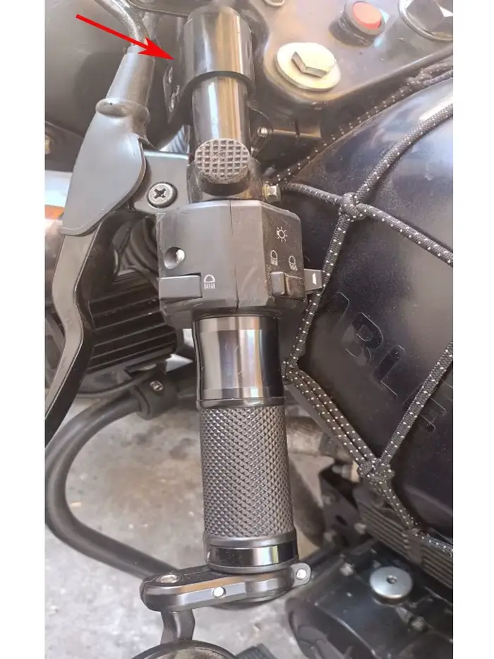 Clip de levage surélevé CNC noir argent sur 37 41 43 45 47 48 50 51 52 53 MM, pince de guidon de mot
