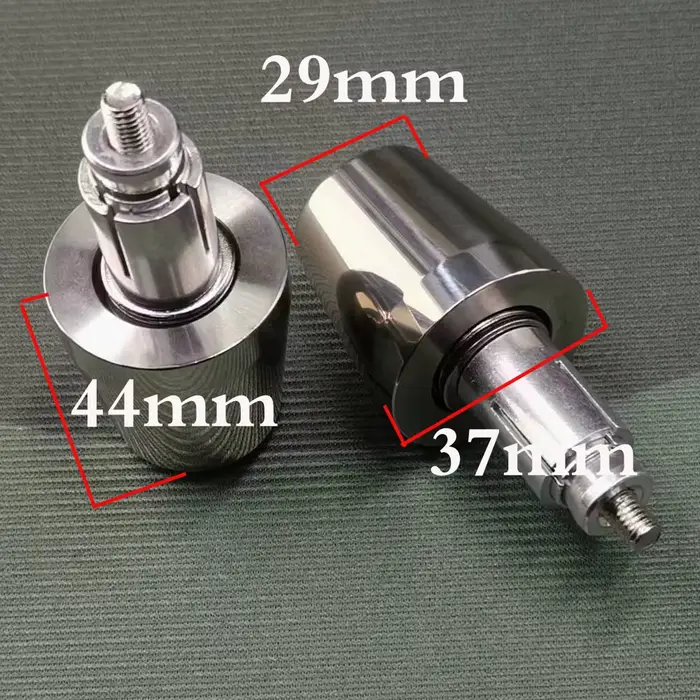 Embouts de poignées de moto en acier inoxydable, pour Suzuki GSR750, GSR600, GSR400, GSR GSX1400, GS
