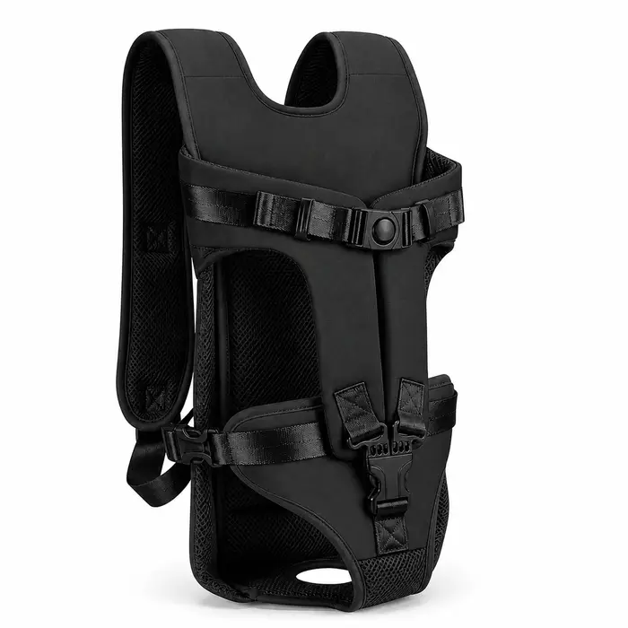 Sac à dos de transport pour animaux de compagnie, pour petits chiens, porte-chiot mains libres avec 