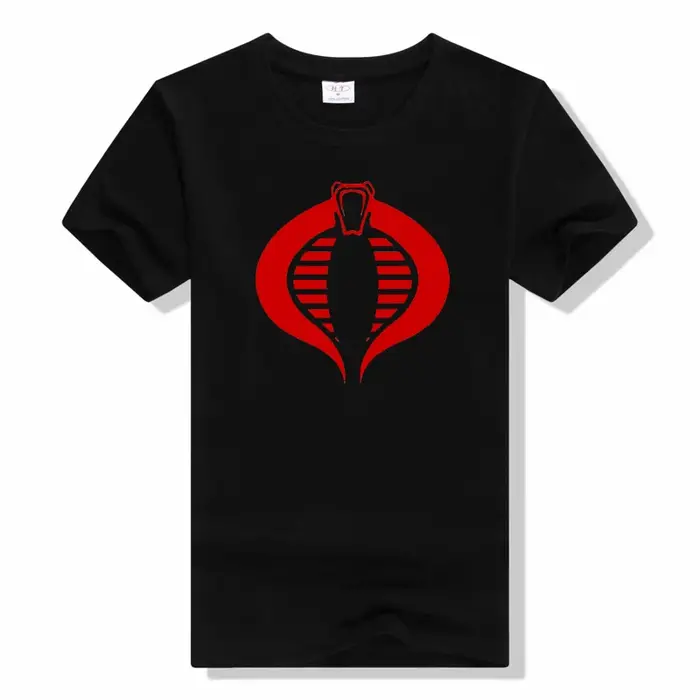 Gi Joe Cobra T-Shirt imprimé Cobra, t-shirts à col rond, chemise d'été décontractée à manches courte