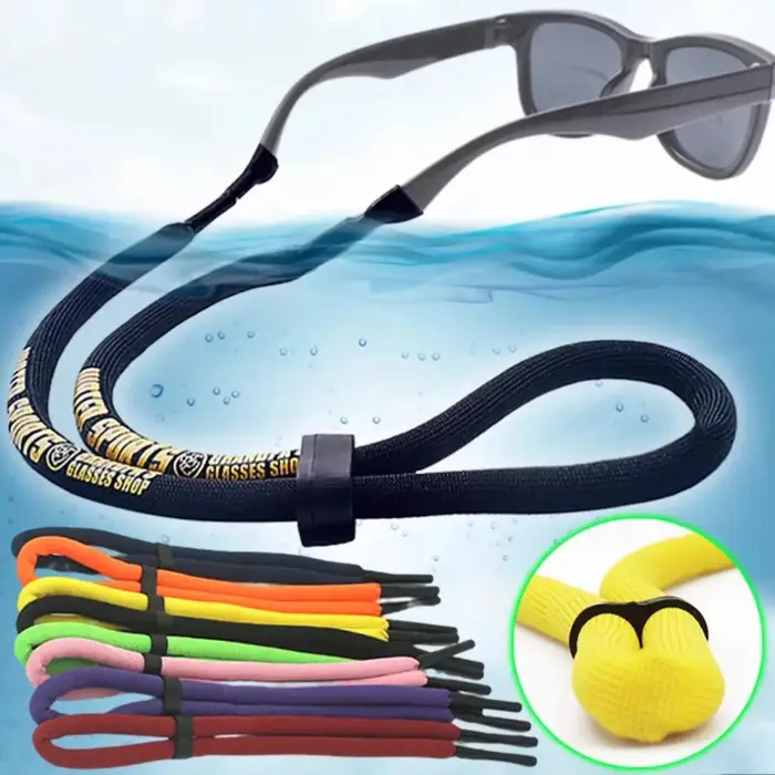 1pc lunettes sangle lunettes de soleil sangle lunettes chaîne sangle réglable sport lunettes lanière