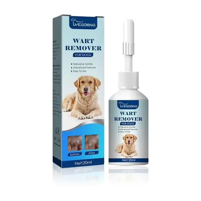 Traitement Naturel et Indolore pour les Verrues des Chiens et des Animaux – Élimine les Grains de Be