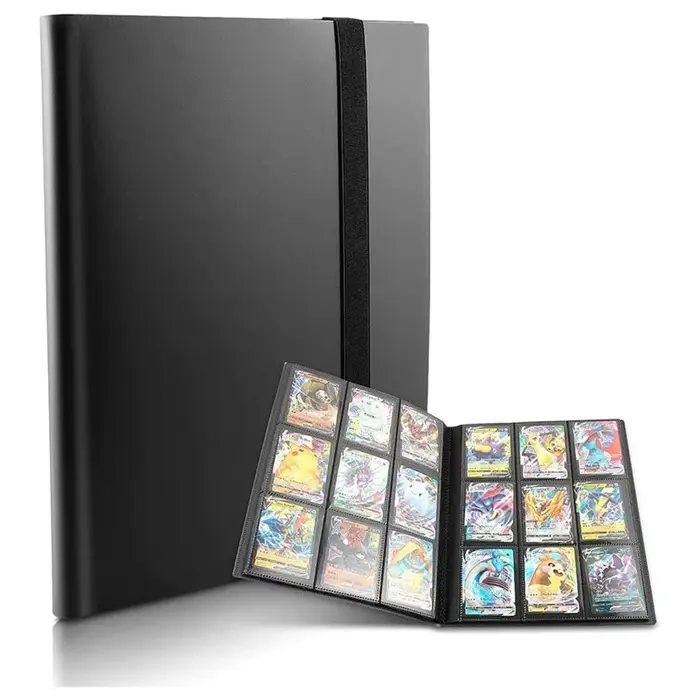 Classeurs et albums de rangement pour cartes de jeu (160/360 cartes) – Idéal pour cartes Pokémon, Yu